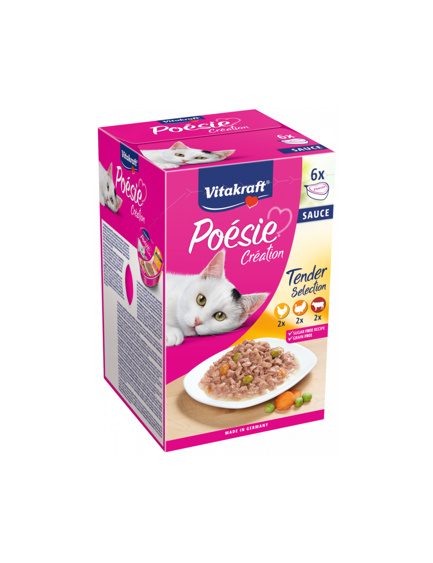 Poésie assortiment viandes en sauce 6x85 g