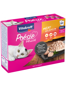 Poésie assortiment viandes en sauce 6x85 g