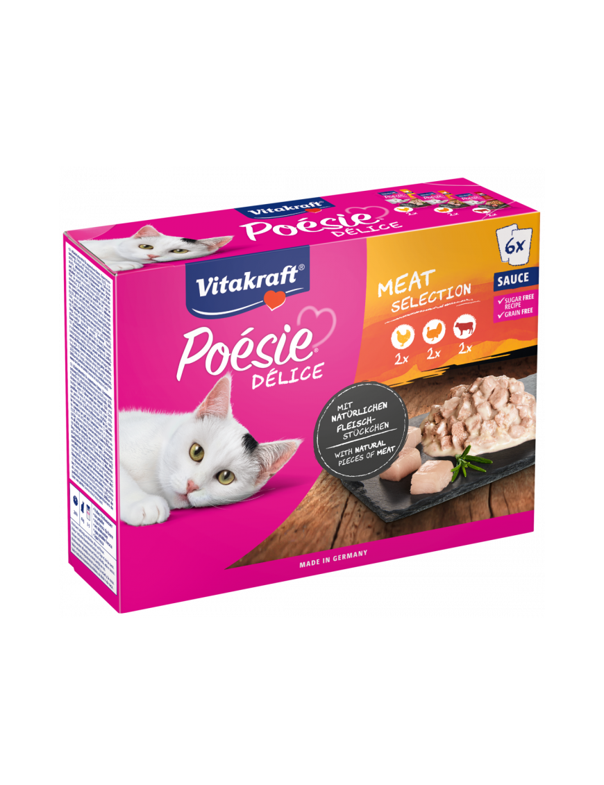 Poésie assortiment viandes en sauce 6x85 g