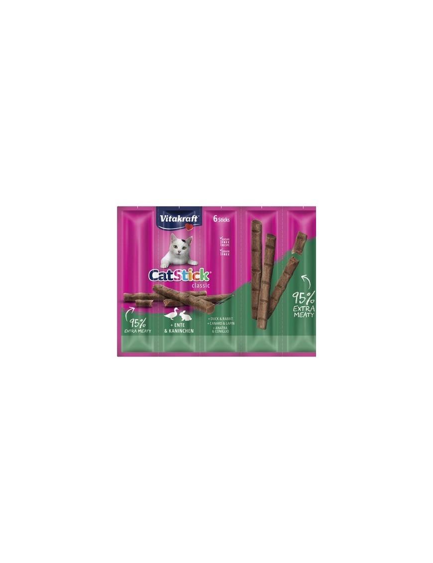 CatStick Canard & Lapin 6x6 g