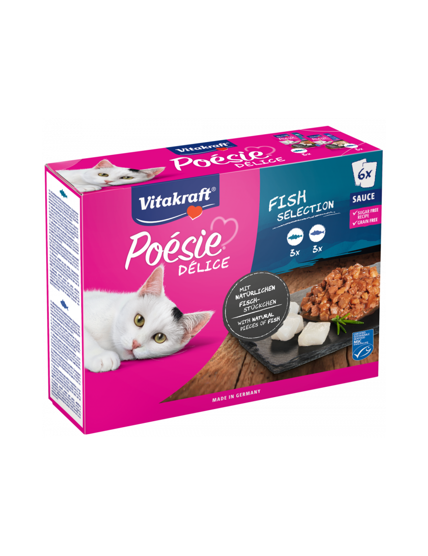 Poésie assortiment poissons en gelée 6x85 g