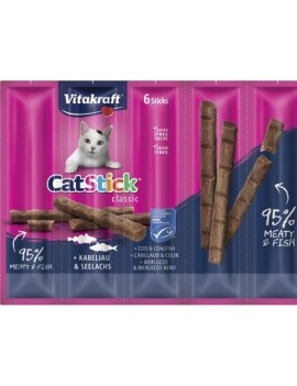 CatStick Cabillaud & Colin 6x6 g