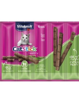 CatStick Poulet & Herbe à chat 6x6 g