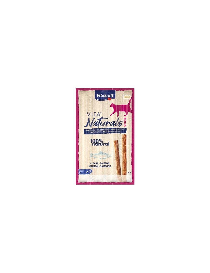 Stick Vita Naturals au saumon 4x5 g