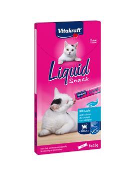 Liquid Snack au saumon 6x15 g