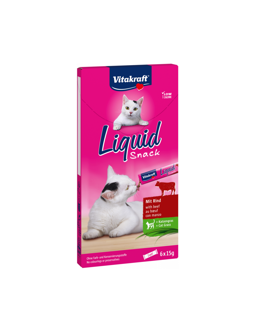 Liquid Snack au boeuf 6x15 g