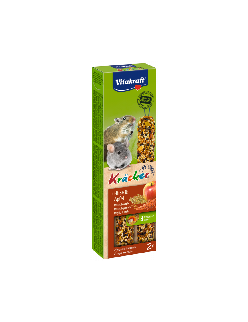 Kräcker Millet & pomme 2 pièces