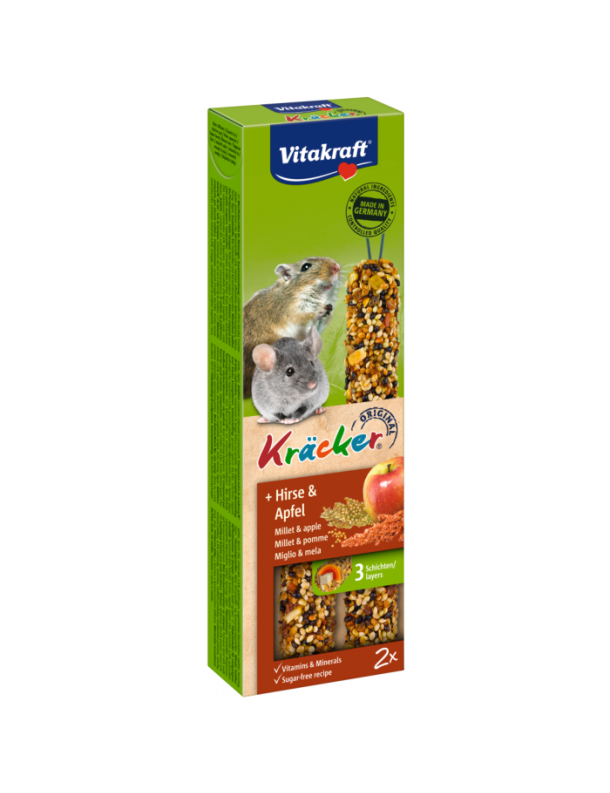 Kräcker Millet & pomme 2 pièces