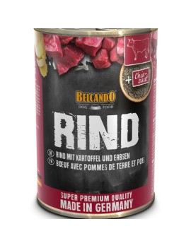 Belcando Boîte Boeuf avec pommes de terre et petits pois