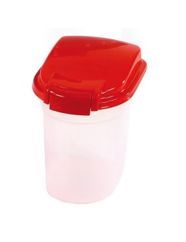 Récipient pour croquettes Rouge 5 litres
