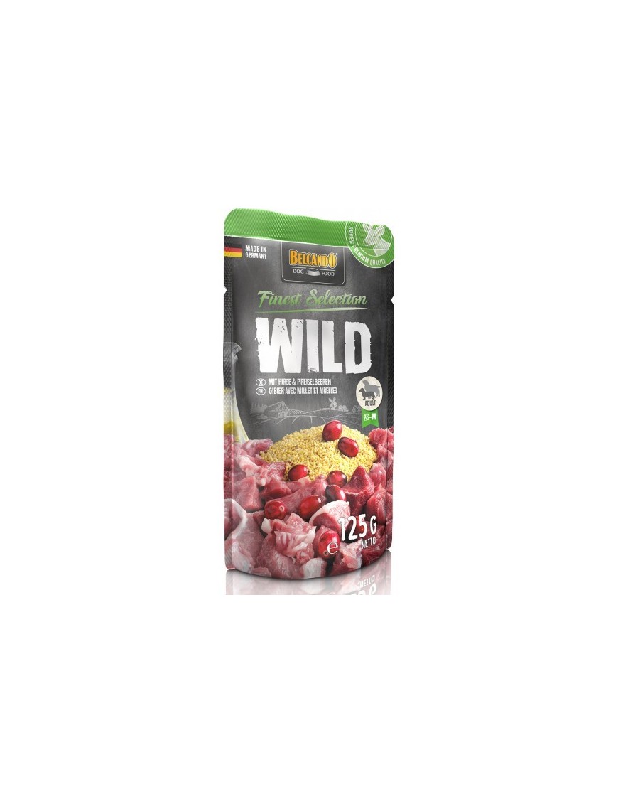 Belcando Sachet Gibier avec millet et airelles