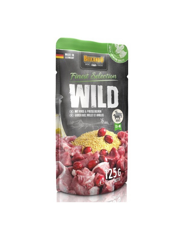 Belcando Sachet Gibier avec millet et airelles
