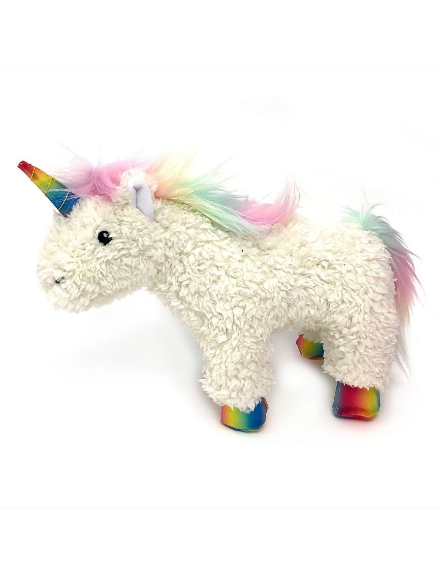 Licorne en peluche, blanc