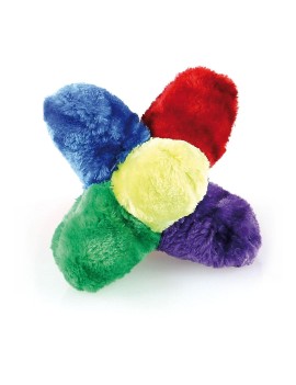 Croix double en peluche
