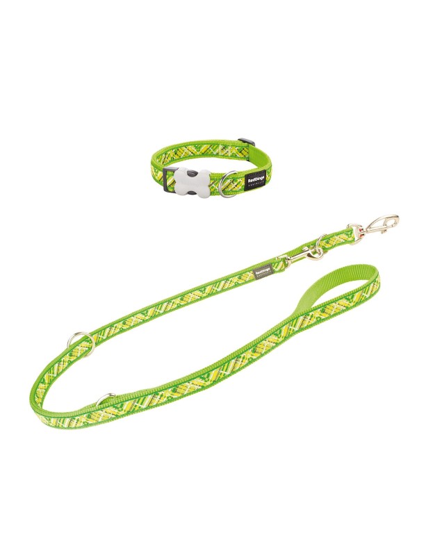 Red Dingo Collier Flanno, vert