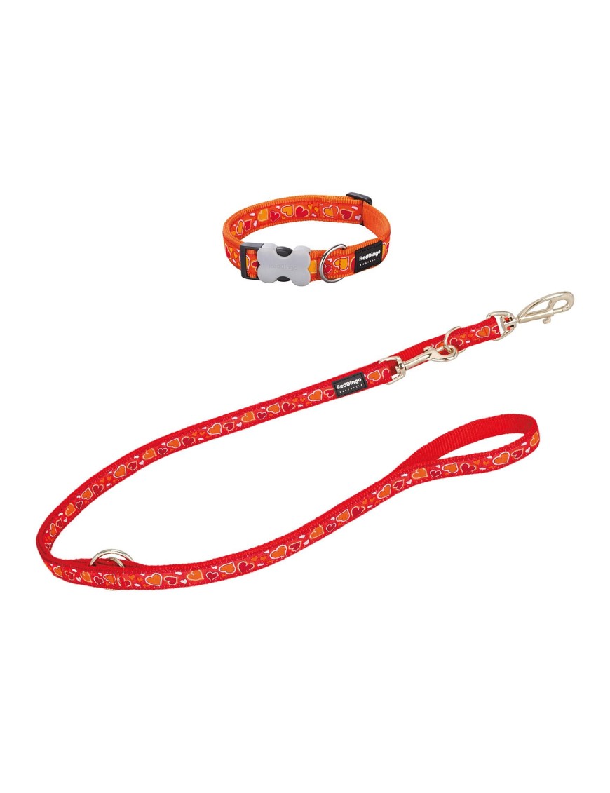 Red Dingo Collier Breezy Love, orange