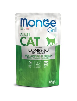 Monge Grill Sachet au lapin, 85 g
