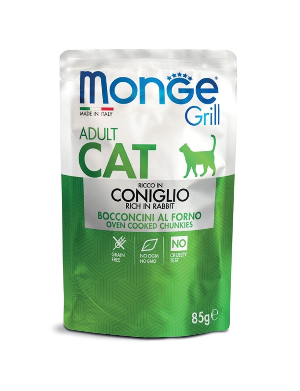 Monge Grill Sachet au lapin, 85 g