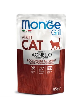 Monge Grill Sachet à l'agneau, 85 g