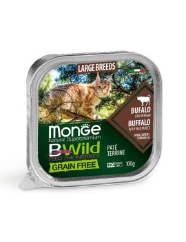 Monge BWild Large breed Barquette au buffle, 100 g