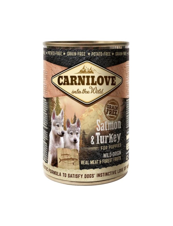 Carnilove Puppy Saumon&dinde boîte 400 g
