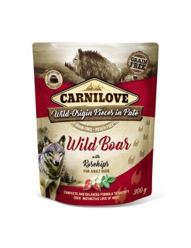 Carnilove Sanglier&églantines sachet pâté 300 g