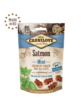 Carnilove Snacks Crunchy Saumon&menthe 50 g