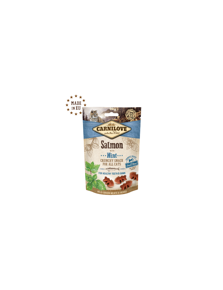 Carnilove Snacks Crunchy Saumon&menthe 50 g