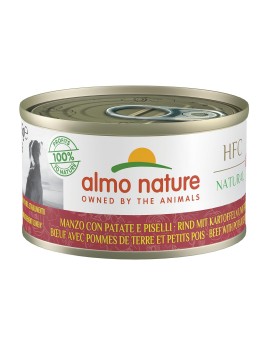 Almo Natural Boeuf, PDT et petits pois boîte 95 g