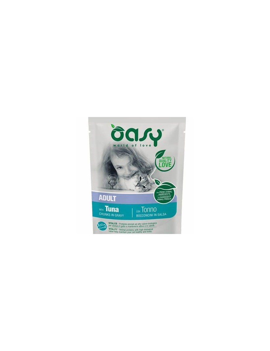Oasy Adulte Thon sachet en sauce 85 g