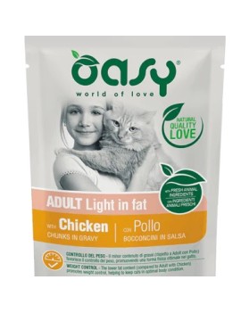 Oasy Adulte Light poulet sachet en sauce 85 g