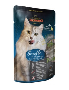 Leonardo Sachet adulte Truite & catnip 85 g