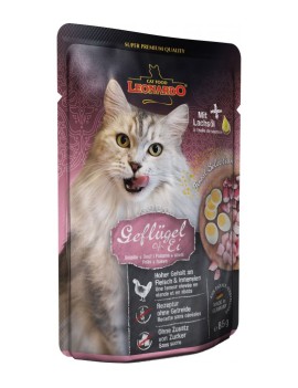 Leonardo Sachet adulte Volaille & oeuf 85 g
