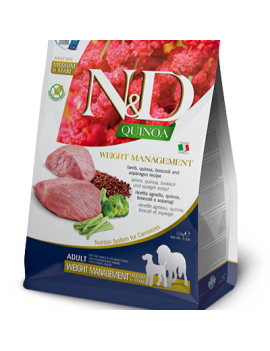 Farmina N&D Quinoa Med&maxi Weight Management Agneau&brocoli