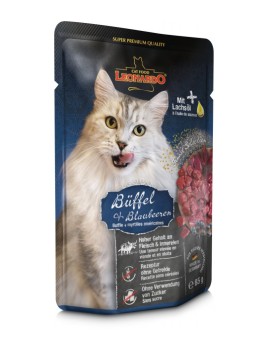 Leonardo Sachet adulte Büffle & myrtilles 85 g
