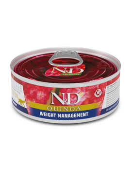 Farmina N&D Quinoa Weight Management Agneau boîte 80 g