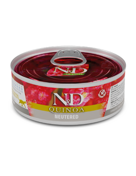 Farmina N&D Quinoa Neutered Porc boîte 80 g