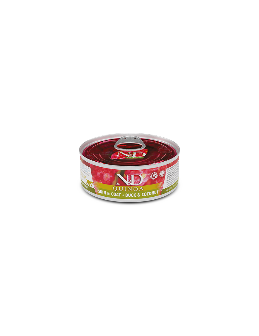 Farmina N&D Quinoa Skin&Coat Canard&noix de coco boîte 80g