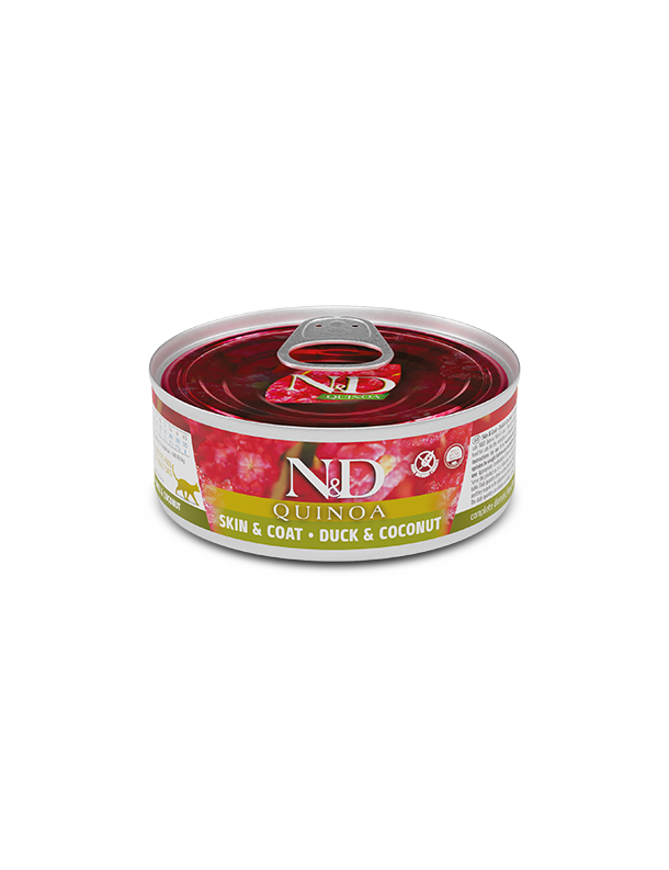 Farmina N&D Quinoa Skin&Coat Canard&noix de coco boîte 80g
