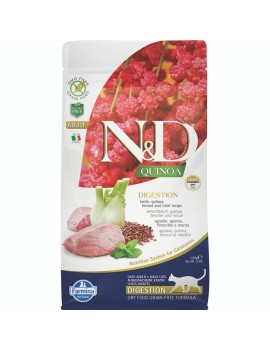 Farmina N&D Quinoa Digestion Agneau, fenouil et menthe