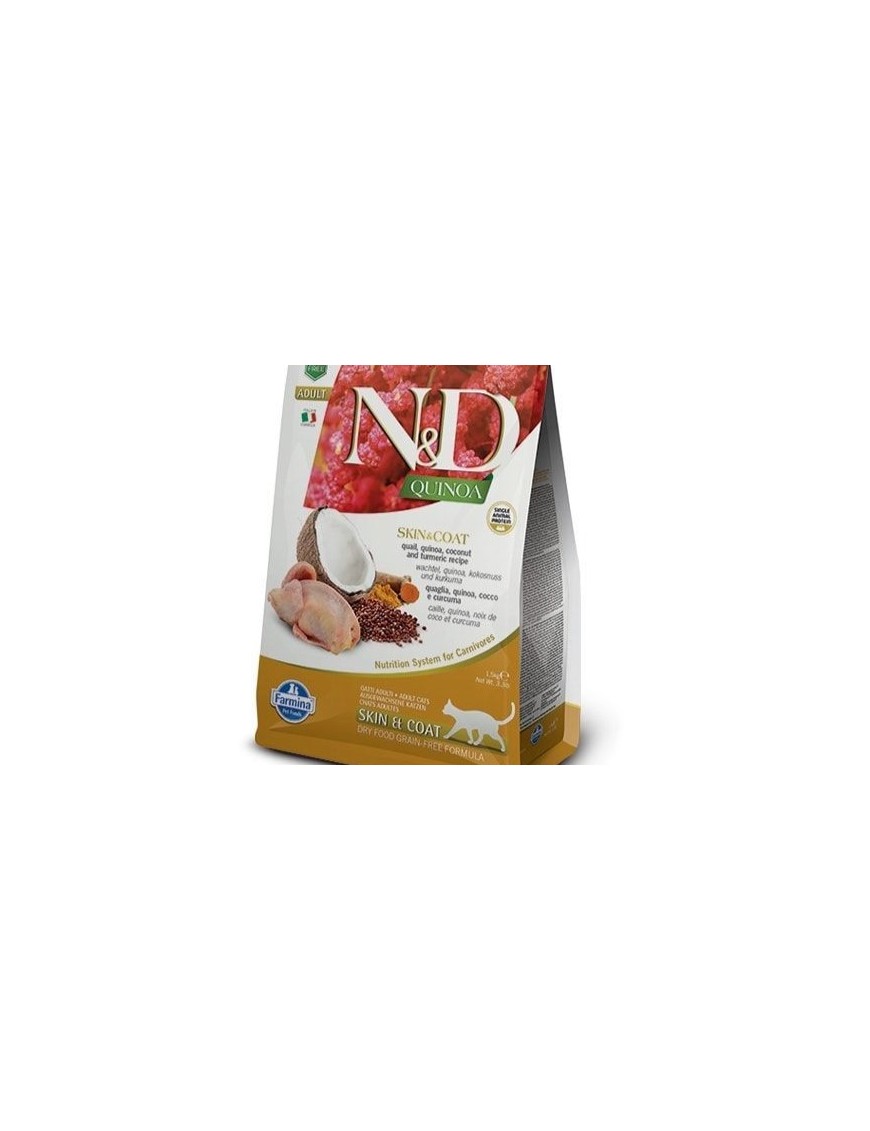 Farmina N&D Quinoa Skin&Coat Caille&noix de coco