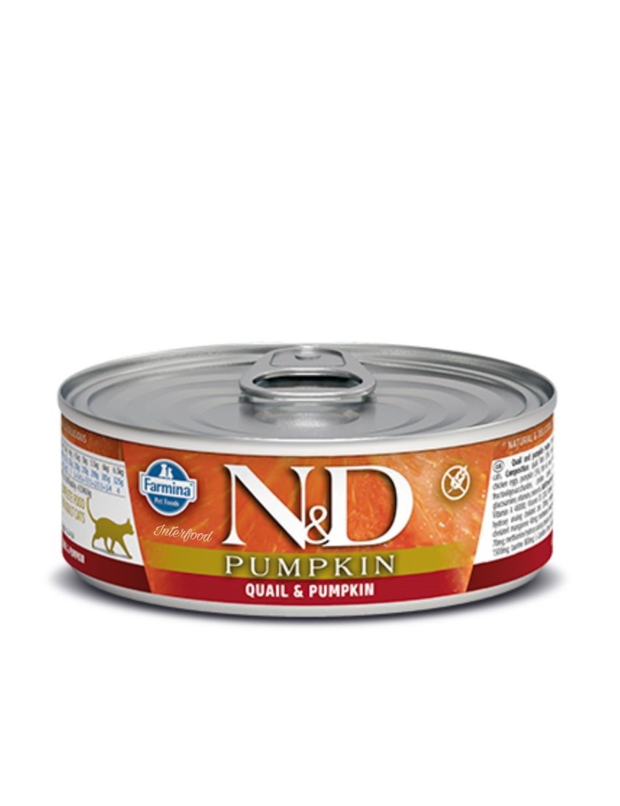Farmina N&D Potiron Caille boîte 70 g