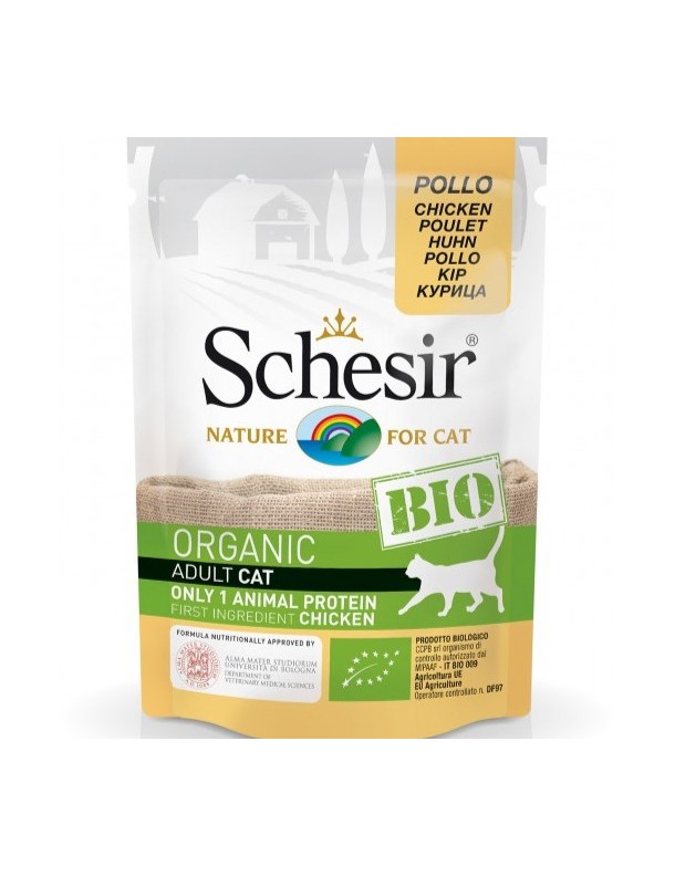Schesir Sachet Bio Poulet 85 g