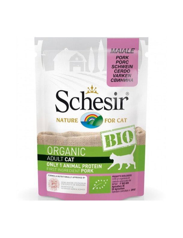 Schesir Sachet Bio Porc 85 g
