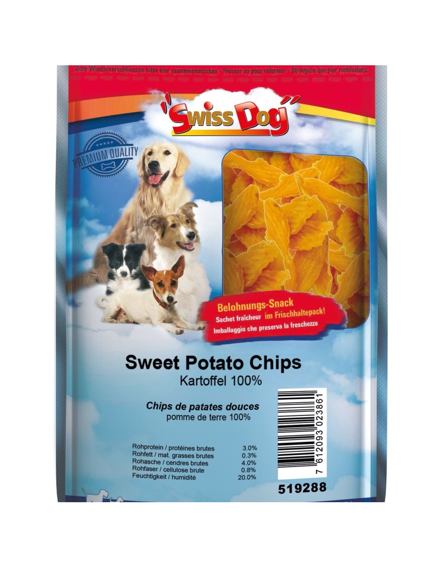 SwissDog Chips de patates douces