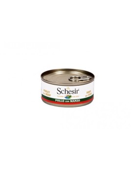 Schesir Boîte gelée Poulet & boeuf 150 g