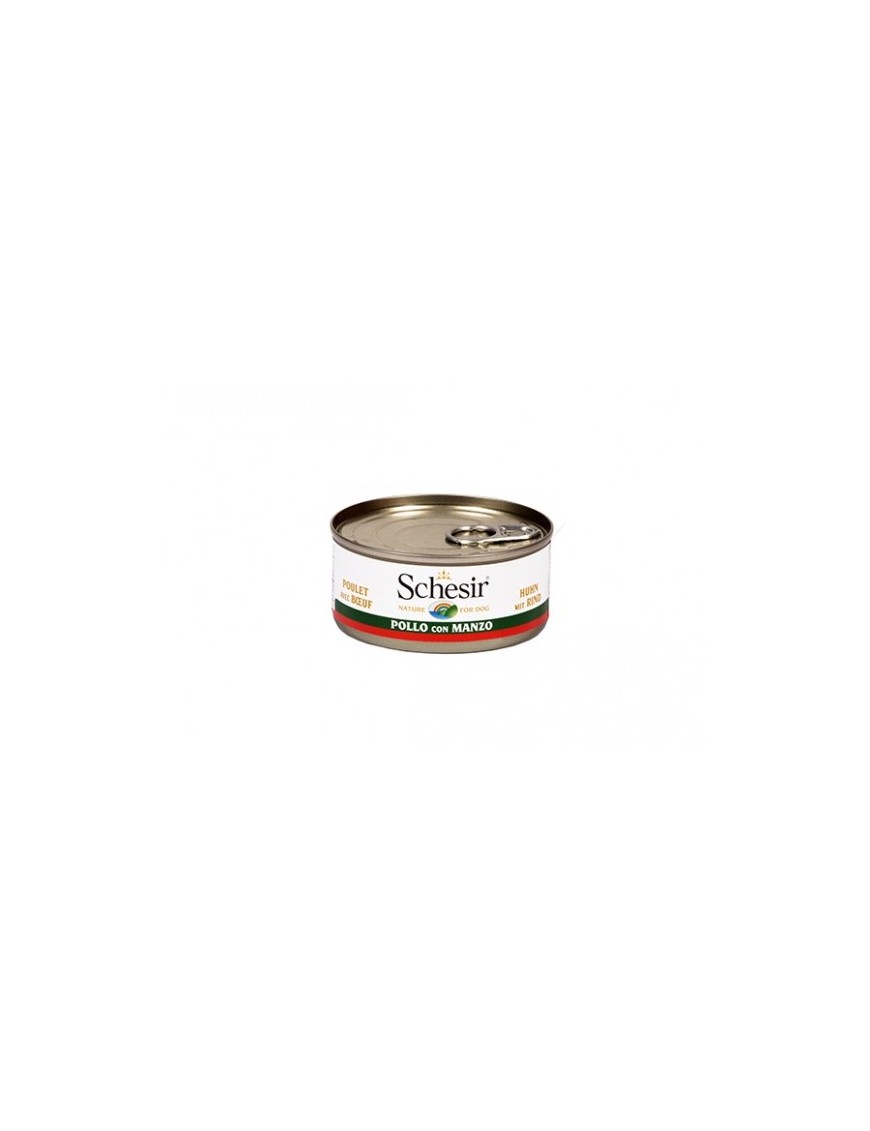 Schesir Boîte gelée Poulet & boeuf 150 g