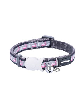 RedDingo Collier chat Flamingo Cool Gris