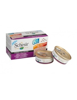 Schesir Boîtes Thon & boeuf 6x50 g