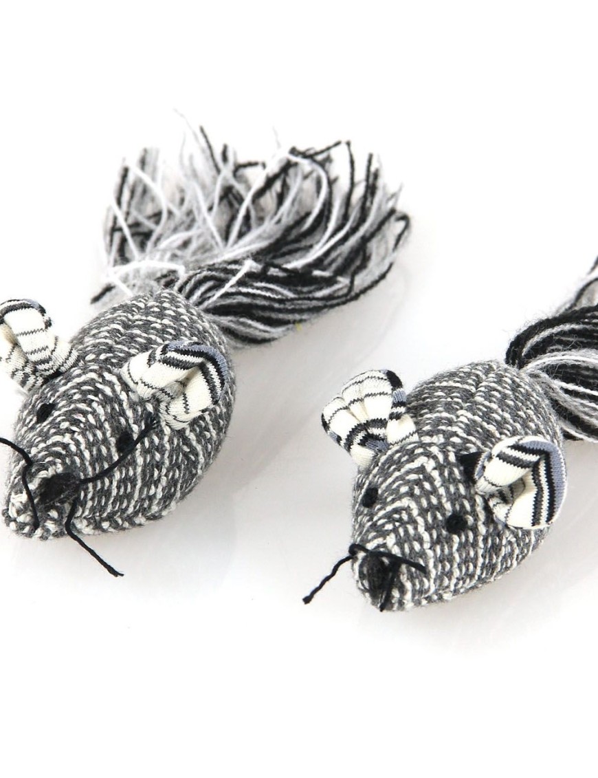 Set de souris grises 2 pces